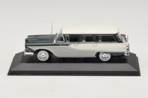 Edsel Bermuda Break Vert Foncé Blanc Minichamps 1:43 400082013 Métal