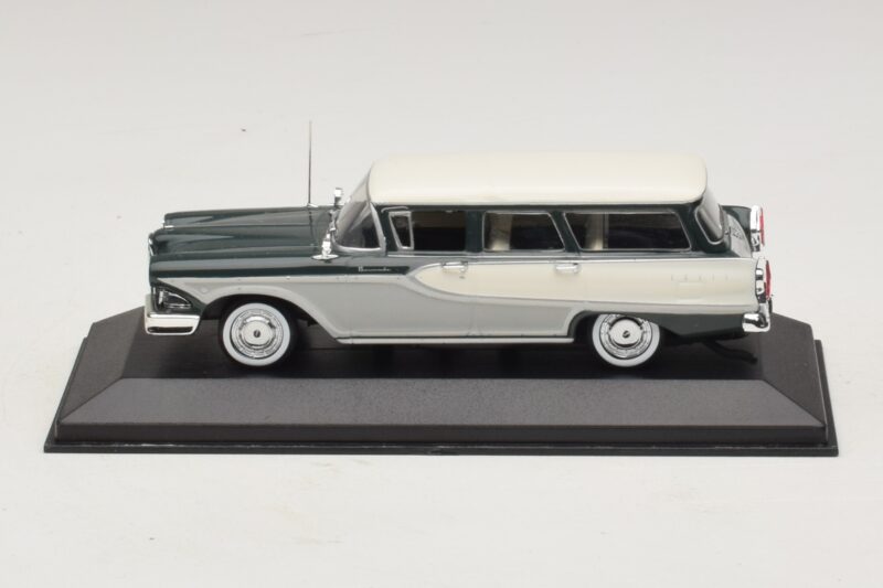 Edsel Bermuda Break Vert Foncé Blanc Minichamps 1:43 400082013 Métal