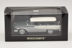 Edsel Bermuda Break Vert Foncé Blanc Minichamps 1:43 400082013 Métal — image 5 sur 5