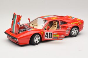Ferrari 288 GTO #40 Rouge Bburago 1:18 3027-P4 Métal — image 2 sur 8