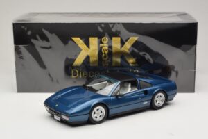 Ferrari 328 GTS Bleu Métallisé KK-Scale 1:18 KKDC180553 Métal — image 7 sur 7