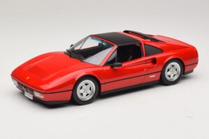 Ferrari 328 GTS Rouge Avec Intérieur Noir KK-Scale 1:18 KKDC180551 Métal — image 2 sur 7