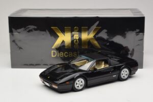 Ferrari 328 GTS US Version Noir Miami Vice Sonny KK-Scale 1:18 KKDC181702 Métal — image 7 sur 7