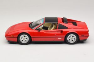 Ferrari 328 GTS Version US Rouge Beverly Hills Cop II Avec Intérieur Beige KK-Scale 1:18 KKDC181701 Métal — image 4 sur 7