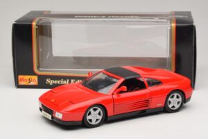 Ferrari 348 TS Rouge Maisto 1:18 31804 Métal — image 8 sur 8