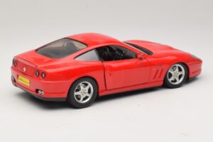 Ferrari 550 Maranello Rouge Majorette 1:18 5974 Métal — image 3 sur 8