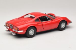 Ferrari Dino 246 Rouge Majorette 1:18 5271 Métal — image 3 sur 8