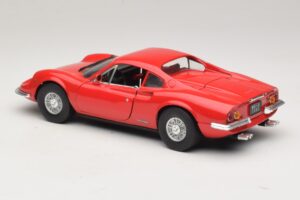 Ferrari Dino 246 Rouge Majorette 1:18 5271 Métal — image 7 sur 8