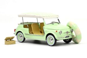 Fiat 500 Jolly Vert Norev 1:18 187794 Métal — image 4 sur 5