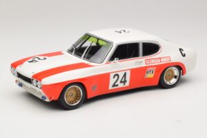 Ford Capri RS 2600 #24 D. Glemser / J. Mass 9 Hours of Kyalami Class Winner 1971 Minichamps 1:18 155718509 Métal