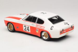 Ford Capri RS 2600 #24 D. Glemser / J. Mass 9 Hours of Kyalami Class Winner 1971 Minichamps 1:18 155718509 Métal — image 5 sur 6