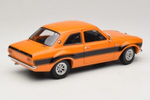 Ford Escort Mk1 RS1600 AVO Orange Avec Rayures Noires Minichamps 1:18 100688104 Métal — image 3 sur 8