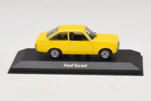 Ford Escort Mk2 Jaune Maxichamps 1:43 940084100 Métal