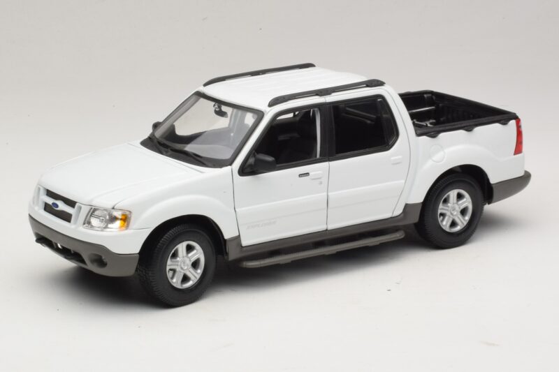 Ford Explorer Sport Trac Blanc Maisto 1:18 36891 Métal