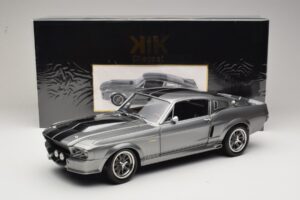 Ford Mustang Shelby GT500 Eleanor Gris Métallisé & Noir KK-Scale 1:12 KKDC120171 Métal — image 8 sur 8