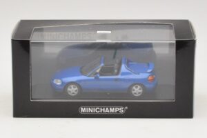 Honda CR-X del Sol EG2 Bleu Métallisé Minichamps 1:43 400161931 Métal — image 5 sur 5