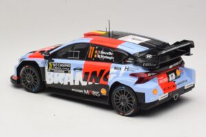 Hyundai i20 N Rally1 #11 T. Neuville / M. Wydaeghe Rally Monte Carlo 2026 IXO 1:18 18RMC270B Métal — image 5 sur 6