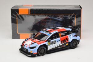 Hyundai i20 N Rally1 #16 A. Fourmaux / A. Coria Rally Monte Carlo 2026 IXO 1:18 18RMC270A Métal — image 6 sur 6