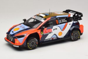 Hyundai i20 N Rally1 #8 O. Tanak / M. Jarveoja Rally Portugal 2025 IXO 1:18 18RMC251A Métal