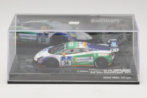 Lamborghini Gallardo LP600 GT3 #34 Reiter Engineering H-J. Stuck 24 Hours of Nurburgring 2011 Minichamps 1:43 437111284 Métal — image 4 sur 5