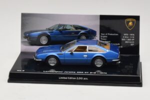 Lamborghini Jarama 400 GTS Bleu Minichamps 1:43 436103400 Métal