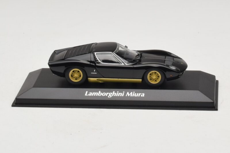 Lamborghini Miura P400 Noir Maxichamps 1:43 940103000 Métal