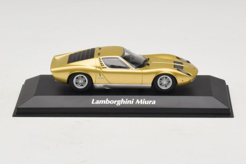 Lamborghini Miura P400 Or Maxichamps 1:43 940103002 Métal