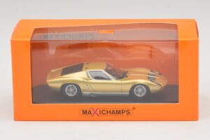 Lamborghini Miura P400 Or Maxichamps 1:43 940103002 Métal — image 5 sur 5