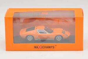 Lamborghini Miura P400 Orange Maxichamps 1:43 940103001 Métal — image 5 sur 5
