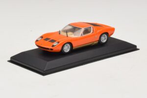 Lamborghini Miura P400 Orange Minichamps 1:43 430103002 Métal — image 2 sur 5