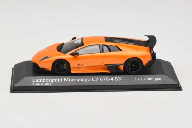Lamborghini Murcielago LP670-4 SV Orange Métallisé Minichamps 1:43 400103942 Métal