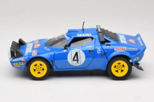 Lancia Stratos HF #4 B. Darniche / A. Mahe Rally Monte Carlo 1979 Solido 1:18 9019 Métal — image 4 sur 8