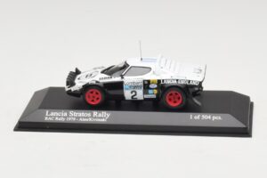 Lancia Stratos Rally #2 M. Alen / I. Kivimaki RAC Rally 1979 Minichamps 1:43 430791202 Métal