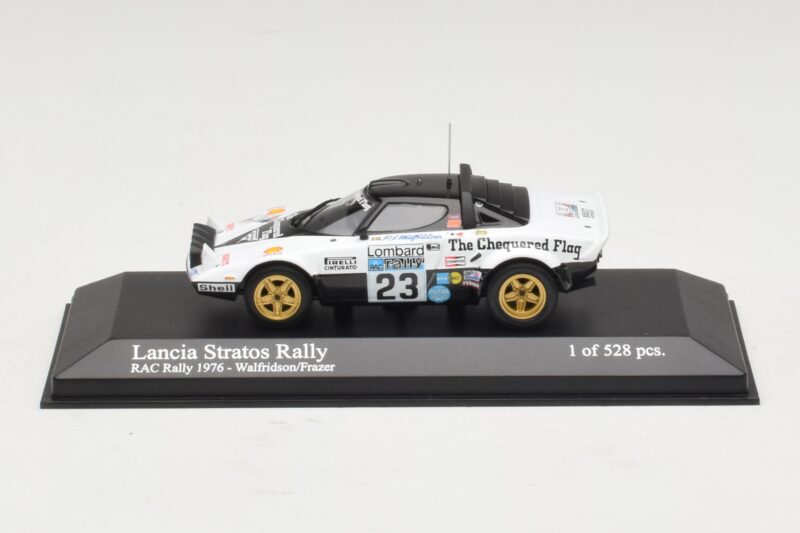 Lancia Stratos Rally #23 Walfridson / Frazer RAC Rally 1976 Minichamps 1:43 430761223 Métal