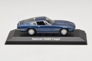 Maserati Ghibli Bleu Métallisé Maxichamps 1:43 940123321 Métal