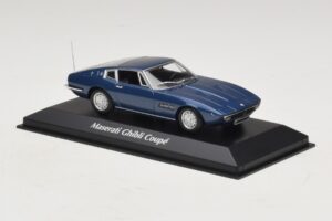 Maserati Ghibli Bleu Métallisé Maxichamps 1:43 940123321 Métal — image 3 sur 5