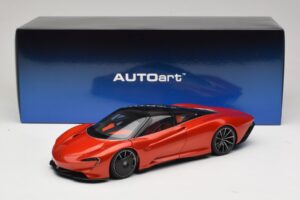 McLaren Speedtail Volcano Orange AUTOart 1:18 76088 Composite — image 8 sur 8