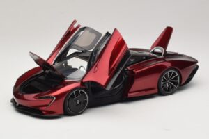 McLaren Speedtail Volcano Red AUTOart 1:18 76087 Composite — image 2 sur 8