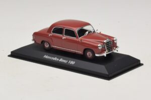 Mercedes 180 W120 Rouge Maxichamps 1:43 940033101 Métal — image 3 sur 5