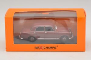 Mercedes 180 W120 Rouge Maxichamps 1:43 940033101 Métal — image 5 sur 5