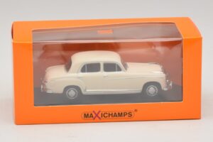 Mercedes 220 S W180 Blanc Maxichamps 1:43 940033000 Métal — image 5 sur 5