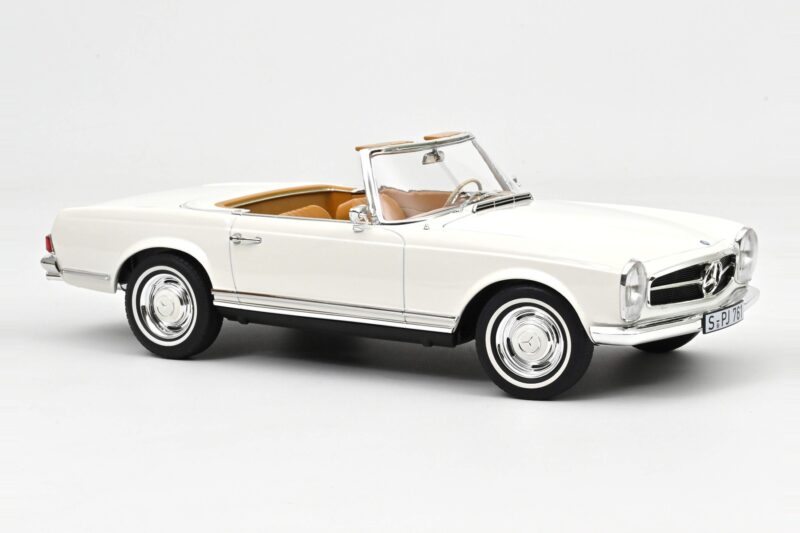 Mercedes 230 SL W113 Pagoda Blanc Norev 1:12 123800 Métal