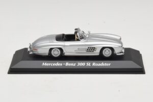 Mercedes 300 SL W198 Roadster Argent Maxichamps 1:43 940039030 Métal
