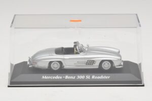 Mercedes 300 SL W198 Roadster Argent Maxichamps 1:43 940039030 Métal — image 4 sur 5