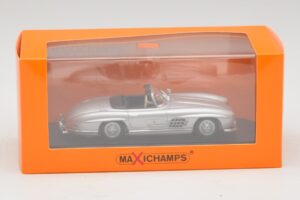 Mercedes 300 SL W198 Roadster Argent Maxichamps 1:43 940039030 Métal — image 5 sur 5