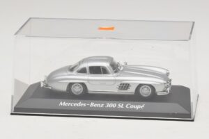Mercedes 300 SL W198 Argent Maxichamps 1:43 940039000 Métal — image 4 sur 5