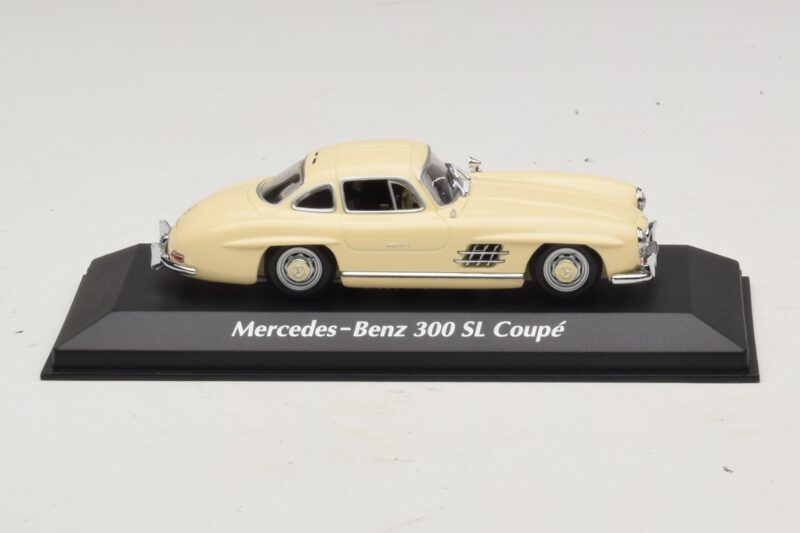 Mercedes 300 SL W198 Blanc Maxichamps 1:43 940039002 Métal