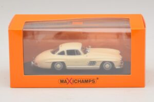 Mercedes 300 SL W198 Blanc Maxichamps 1:43 940039002 Métal — image 5 sur 5
