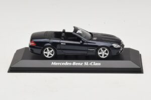 Mercedes SL R230 Bleu Métallisé Maxichamps 1:43 940037531 Métal