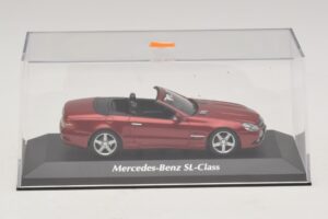 Mercedes SL R230 Rouge Métallisé Maxichamps 1:43 940037530 Métal — image 4 sur 5